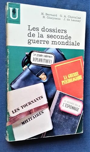 Image du vendeur pour Les Dossiers de la seconde guerre mondiale. mis en vente par Librairie Pique-Puces