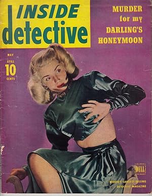 Imagen del vendedor de Murder for my Darling's Honeymoon [cover story] In: Inside Detective. Volume 24, No. 5. a la venta por Jeffrey H. Marks, Rare Books, ABAA