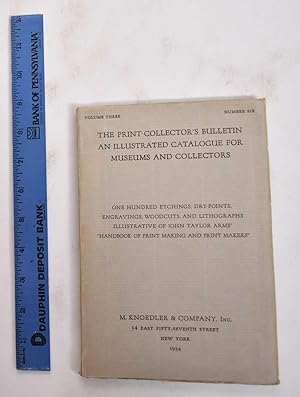 Imagen del vendedor de The Print Collector's Bulletin: Volume Three, Number Six. An Illustrated Catalogue For Museums And Collectors a la venta por Mullen Books, ABAA