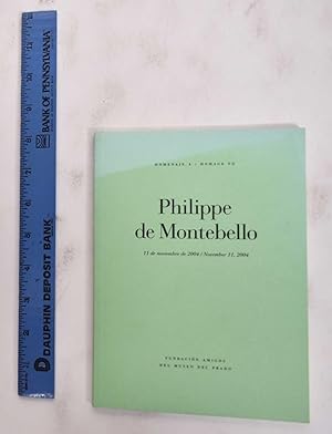 Imagen del vendedor de Homenaje A / Homage To Philippe de Montebello: 11 de Noviembre de 2004 / November 11, 2004 a la venta por Mullen Books, ABAA