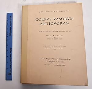 Corpus Vasorum Antiquorum. United States of America. The Los Angeles County Museum of Art
