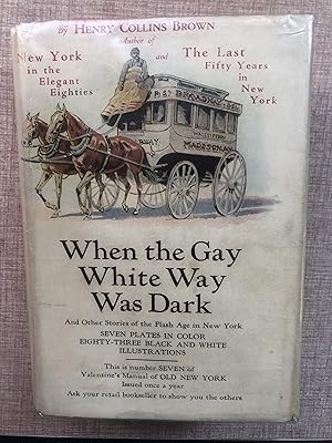 Seller image for When the Gay White Way Was Dark for sale by Ocean Tango Books