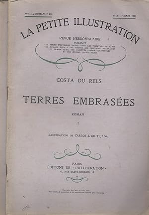 Image du vendeur pour La petite illustration - Roman : Terres embrases. Roman incomplet. Fascicules 1 et 2 seuls. Mars 1931. mis en vente par Librairie Et Ctera (et caetera) - Sophie Rosire