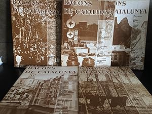 Imagen del vendedor de RACONS DE CATALUNYA 5 VOLUMENES ( OBRA COMPLETA). ARRELS VILES I POBLES a la venta por Lauso Books