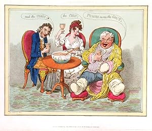 PUNCH CURES THE GOUT, THE COLIC, AND THE TISIC.