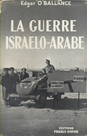 La guerre israélo-arabe. Vers 1980.