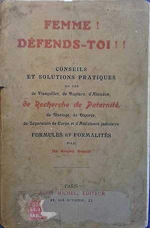 Femme ! Défends-toi ! ! Vers 1920.