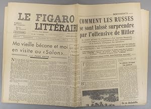 Image du vendeur pour Le Figaro littraire N 185. Paul Guth - Gilbert Prouteau - Les Russes et Hitler 5 novembre 1949. mis en vente par Librairie Et Ctera (et caetera) - Sophie Rosire