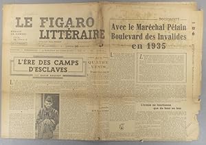 Image du vendeur pour Le Figaro littraire N 100. L're des camps d'esclaves par David Rousset. - Avec Ptain en 1935 20 mars 1948. mis en vente par Librairie Et Ctera (et caetera) - Sophie Rosire