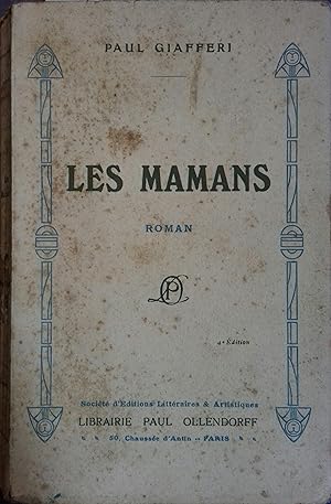 Seller image for Les mamans. Roman. Dbut XXe. Vers 1900. for sale by Librairie Et Ctera (et caetera) - Sophie Rosire