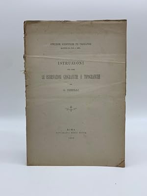 Istruzioni per fare le osservazioni geografiche e topografiche