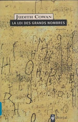 Seller image for la loi des grands nombres for sale by Livres Norrois