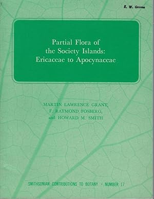 Seller image for Partial Flora of the Society Islands: Ericaceae to Apocynaceae for sale by Mike Park Ltd