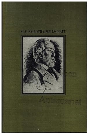 Bild des Verkufers fr Klaus-Groth-Gesellschaft. Jahresgabe 1998. Band 40. zum Verkauf von Dobben-Antiquariat Dr. Volker Wendt