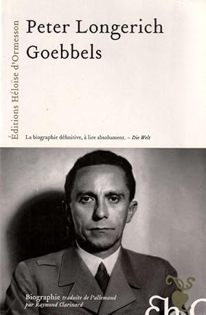 Seller image for Goebbels for sale by ARTLINK