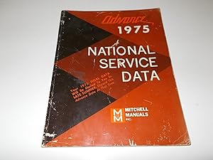 Imagen del vendedor de National Service Data 1975 ADVANCE a la venta por Paradise Found Books