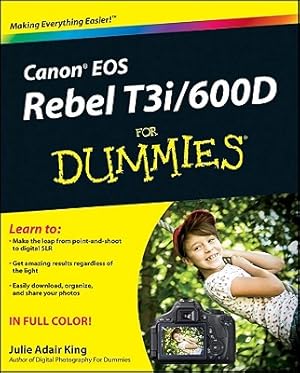 Seller image for Canon EOS Rebel T3i/600D for Dummies (Paperback or Softback) for sale by BargainBookStores