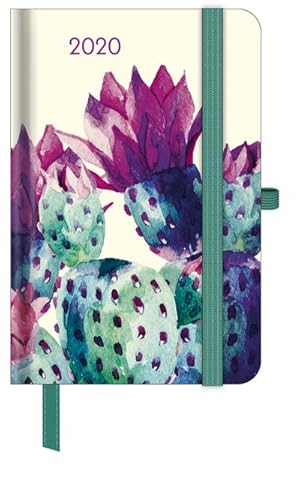 Bild des Verkufers fr GreenLine Diary Floral 2020 - 15x10cm - Wochenkalender - Buchkalender zum Verkauf von AHA-BUCH