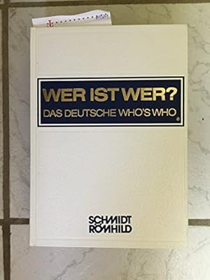 Immagine del venditore per Wer ist wer?, Bundesrepublik Deutschland 2001/02 venduto da Gabis Bcherlager