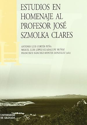 Image du vendeur pour Estudios en homenaje al profesor Jos Szmolka Clares mis en vente par Imosver