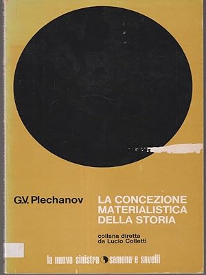 Imagen del vendedor de La concezione materialistica della storia a la venta por Librodifaccia