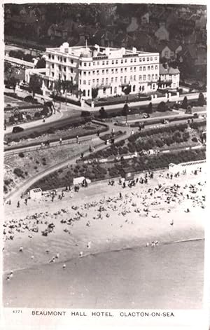 Beaumont Hall Clacton On Sea Hotel Spectacular Aerial RPC Postcard