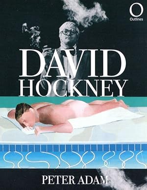 Immagine del venditore per David Hockney Peter Adam Outlines Book Postcard Advertising Card venduto da Postcard Finder