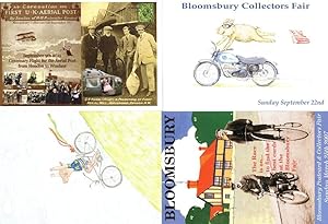 Bicycles Cycles 4x Exhibition Advertising Limited Edition Postcard s