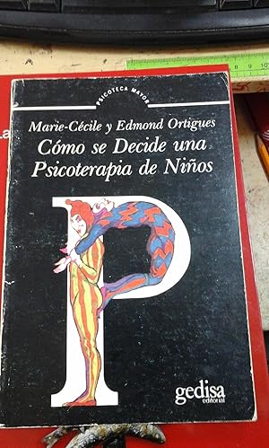 Bild des Verkufers fr CMO SE DECIDE UNA PSICOTERAPIA DE NIOS (Buenos Aires, 1987) zum Verkauf von Multilibro