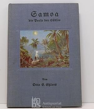Bild des Verkufers fr Samoa die Perle der Sdsee. Mif fnf Bildern und einer Karte [6 Tafeln]. zum Verkauf von Antiquariat Schmetz am Dom