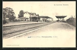 Ansichtskarte Champigneulles, la Gare