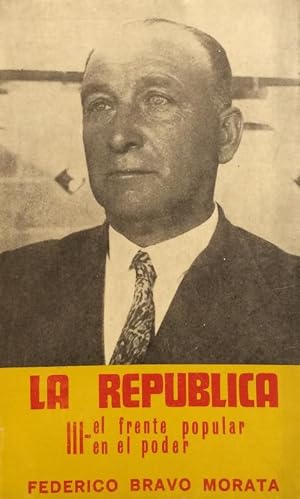 Imagen del vendedor de La Repblica - III - El Frente Popular en el poder a la venta por LIBRERA SOLN