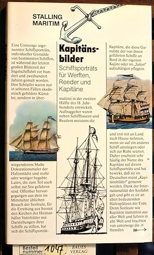 Seller image for Kapitnsbilder Schiffsportrts fr Werften, Reeder u. Kapitne for sale by Baues Verlag Rainer Baues 