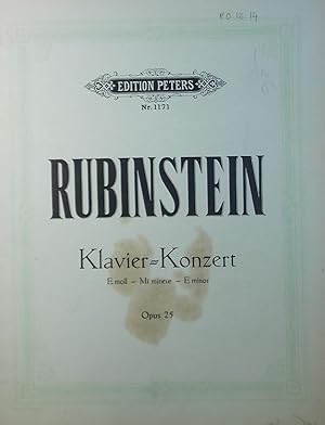 Premier Concert (Klavier-Konzert, Piano Concerto No.1), Op.25, 2 Pianos (1 copy)