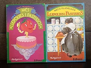 Imagen del vendedor de Llepolies i pastissos i més llepolies i pastissos. 2 Volúmenes. (Col·leccio? La Imaginacio? a la cuina) (Catalan Edition) a la venta por Lauso Books