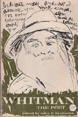 Seller image for Whitman the Poet; [Paperback] Broderick, John for sale by Mycroft's Books