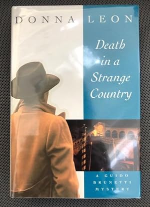 Seller image for Death in a Strange Country A Guido Brunetti Mystery for sale by The Groaning Board
