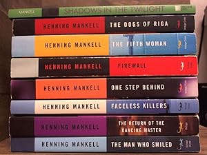 Seller image for 8 Henning Mankell Novels (Shadows in the Twilight, The Dogs of R for sale by Archives Books inc.