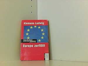 Bild des Verkäufers für Europa zerfällt zum Verkauf von Book Broker