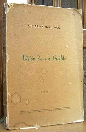Seller image for VISION DE UN PUEBLO. for sale by LLIBRES del SENDERI