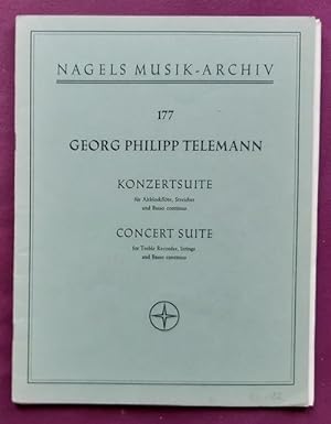 Konzertsuite für Altblockflöte, Streicher und Basso Continuo