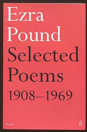 Image du vendeur pour Selected Poems 1908-1969 mis en vente par LibrairieLaLettre2