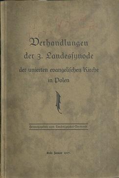 Image du vendeur pour Hrsg. vom Landessynodal-Vorstande. Ende Januar 1927. mis en vente par Antiquariat Axel Kurta