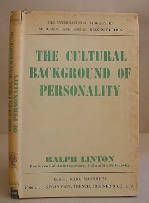 The Cultural Background Of Personality