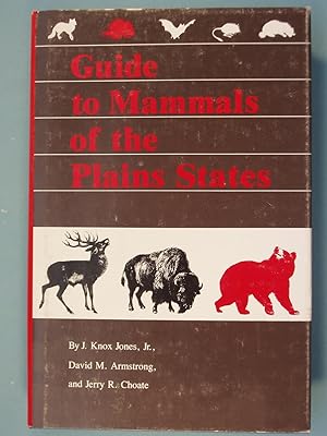 Imagen del vendedor de Guide to Mammals of the Plains States a la venta por PB&J Book Shop