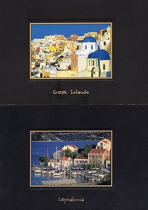 Cephalonia 2x Greek Islands Postcard s