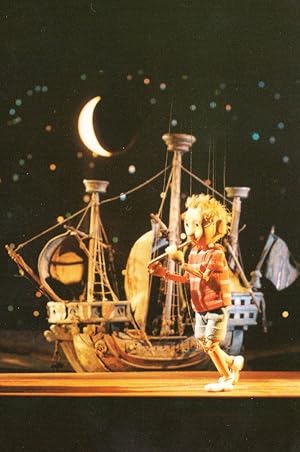 Little Venice Puppet Theatre London Marionette Smoking Gondola Postcard