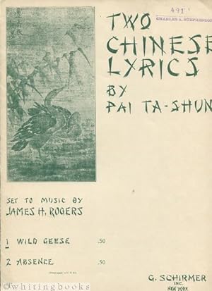 Seller image for Two Chinese Lyrics: Wild Geese for sale by Whiting Books