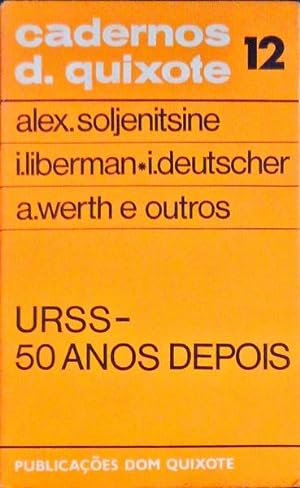 Bild des Verkufers fr URSS 50 ANOS DEPOIS. zum Verkauf von Livraria Castro e Silva