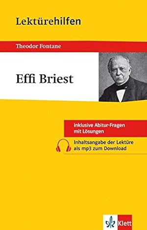 Imagen del vendedor de Lektrehilfen Effi Briest. Inkl. Abitur-Fragen m. Lsungen. Inhaltsangabe als mp3 zum Download a la venta por Gabis Bcherlager